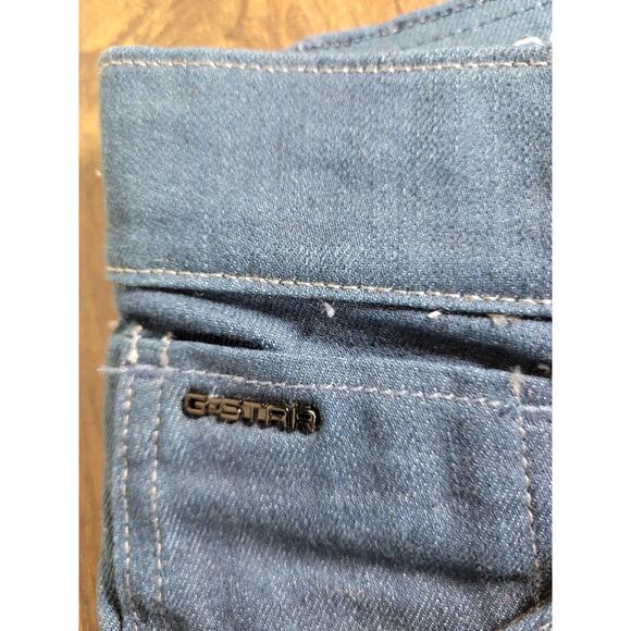 G-Star Arc 3D Boyfriend Jeans Women Size 28x30 Slim Fit Stretch Dark Wash Blue - Picture 5 of 8